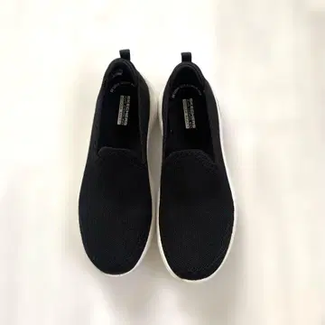 스케쳐스 슬립온 24cm 블랙 고워크