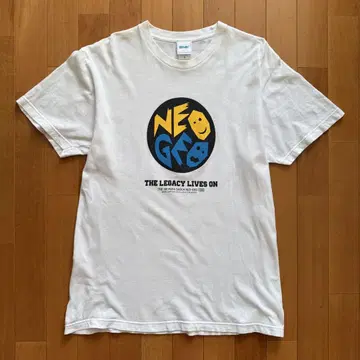 SNK NEO GEO 티셔츠 L 사이즈 화이트