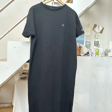 챔피온 슬립 티셔츠 원피스
