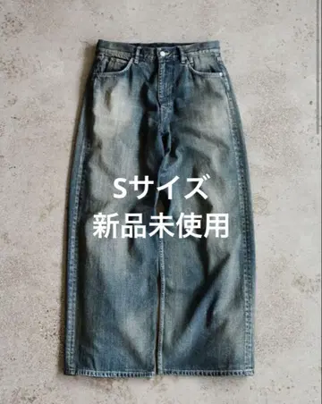LIDNM 세미 와이드 헤리티지 데님 팬츠 S