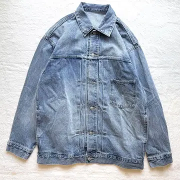 25SS 개럴개런트 오버 데님 자켓 라이트 블루