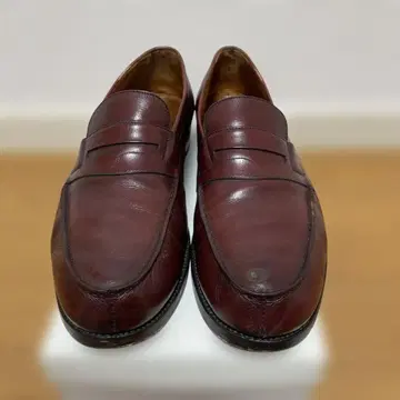 J.M.WESTON 로퍼 버건디 8C