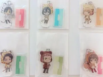 진격의 거인 도부 동물공원 아크릴 키링 아크링 키링