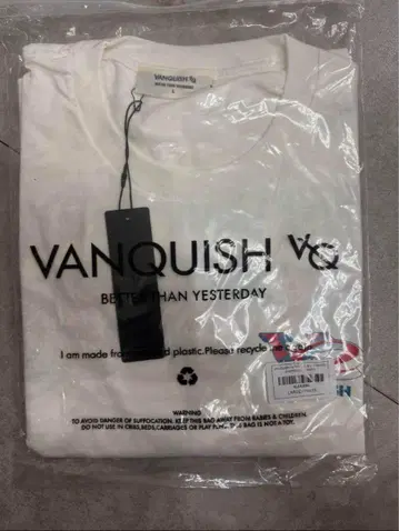 VANQUISH VO 티셔츠 화이트 L