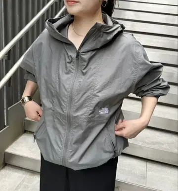 THE NORTH FACE 마운틴 후드티 스모크 펄