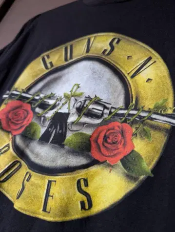 GUNS N' ROSES Tee 반 티셔츠 해외 구제 의류 구제 티셔츠