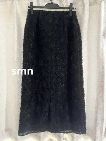 Mila Owen 새상품 플라워 튤 패브릭 타이트 스커트 0