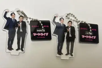 만게키 아크릴 스탠드 키링 2025 투 라이브 2개 세트