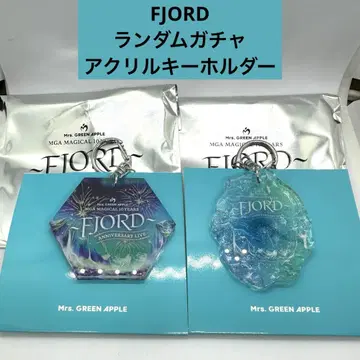 Mrs.GREEN APPLE FJORD 가챠 아크릴 키링 2종