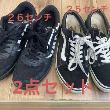반스 스니커즈 25.26cm 세트