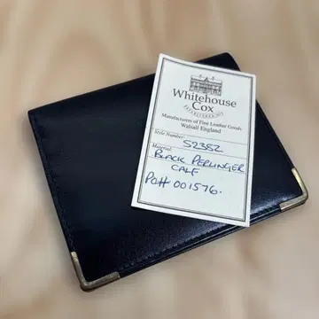 Whitehouse Cox 페링거 카프 접이식 지갑