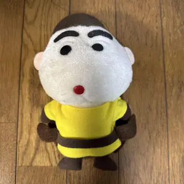 크레용 신짱 꿀벌 봉제 인형 레트로 빈티지