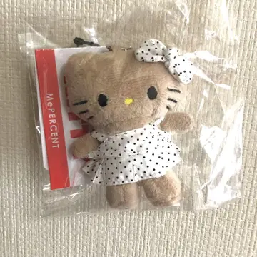 로리즈팜 Me% 토이 키링 산리오 도트 화이트