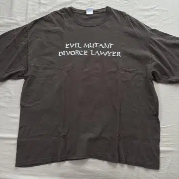 GILDAN 2XL US 구제 의류 티셔츠 브라운 헤비 웨이트