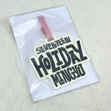 SEVENTEEN HOLIDAY MINGYU 라게지 택 민규