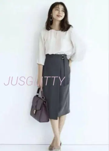 JUSGLITTY 정가 27,500엔 워셔블 스커트