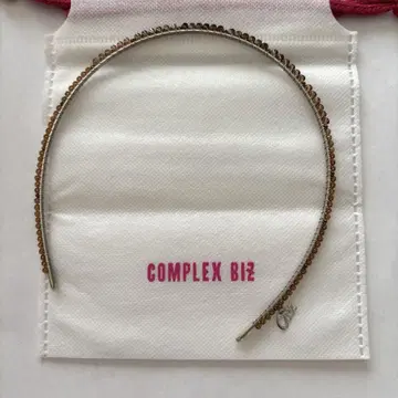 COMPLEX BIZ 머리띠 브라운