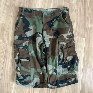 M65 카모플라쥬 카고 숏 팬츠