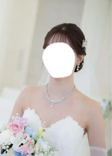 ANNAN WEDDING 목걸이 귀찌 세트