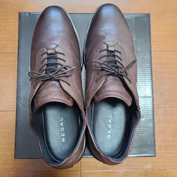 REGAL 브라운 레이스업 슈즈