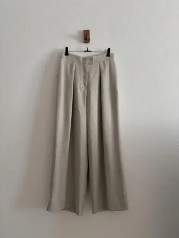 마르티니크 와이드 팬츠 베이지