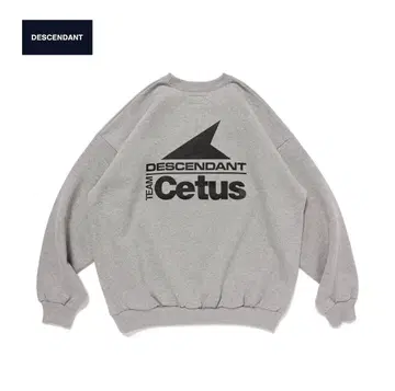 XL 그레이 descendant STERN CREW NECK