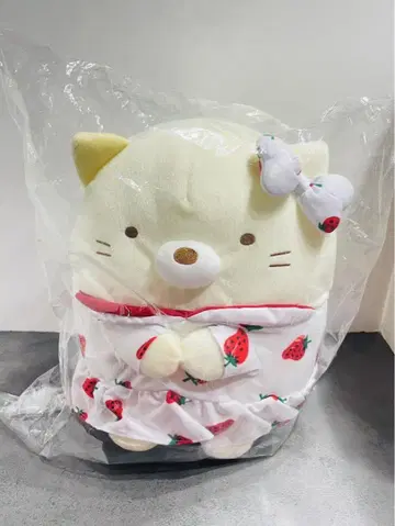 스미코구라시 사쿠마 복권 봉제 인형 B상 고양이 콜라보