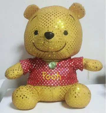 반짝반짝 푸우 봉제 인형