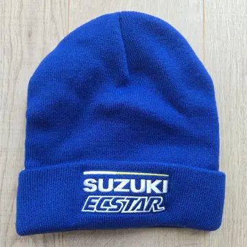 SUZUKI ECSTAR 니트 모자 파랑