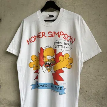 90s The Simpsons 심슨 티셔츠 빈티지