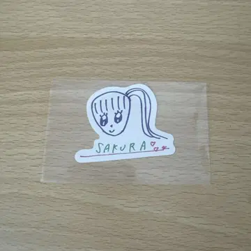 가와사키 벚꽃 스티커