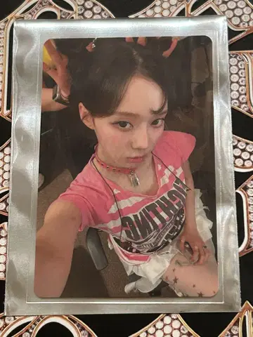aespa dirty work HMV 혜택 트레이딩 카드 윈터