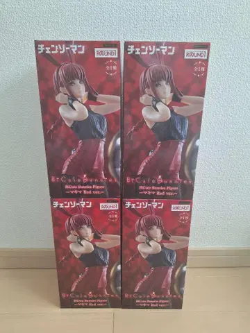 체인소 맨 BiCute Bunnies Figure 마키마 4종 세트
