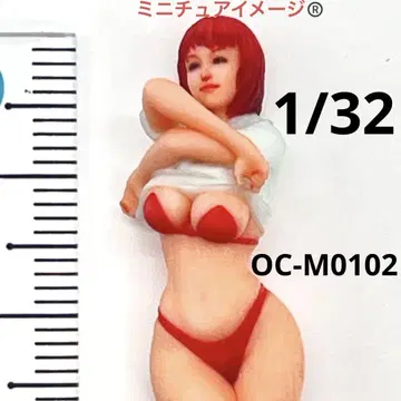 1/32 OC-M0102 피규어 미니카에 1/64보다 큰 디오라마에
