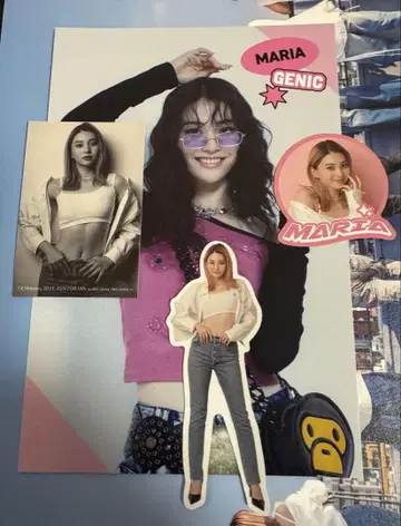 GENIC 카네야 마루 안 엽서 스티커 세트