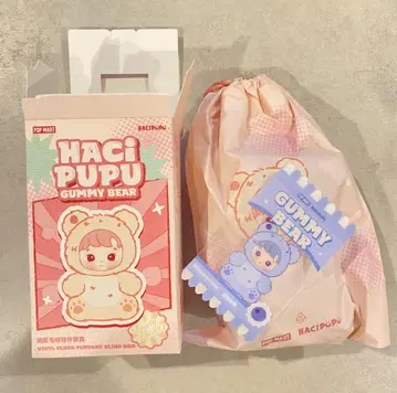 POPMART 하치푸 구미 베어 블루베리