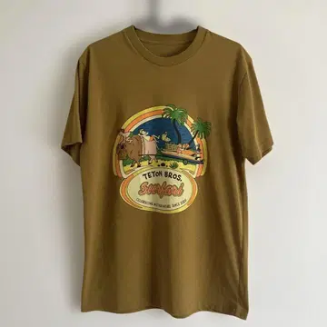 TETON BROS 아웃도어 티셔츠 남성용 M 사이즈