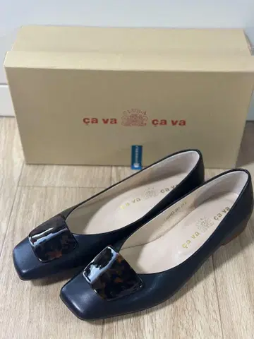 미사용 보관품 사바사바 펌프스 cava cava 블랙 24cm