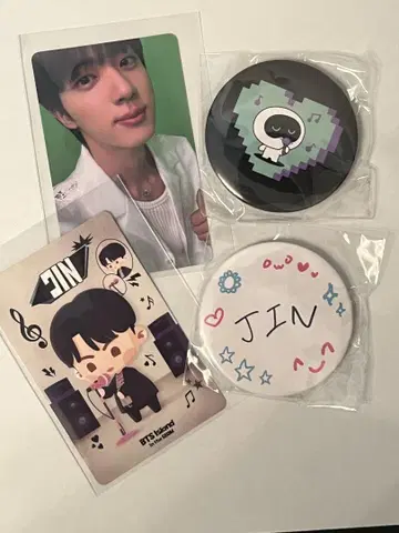 BTS JIN RUNSEOKJIN-EP.TOUR 캔뱃지 세트