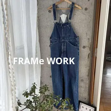 FRAMeWORK 프레임워크 데님 오버롤 36