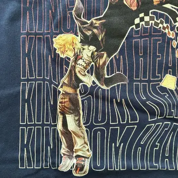 Kingdom Hearts 킹덤하츠 티셔츠 사이즈 L 게임