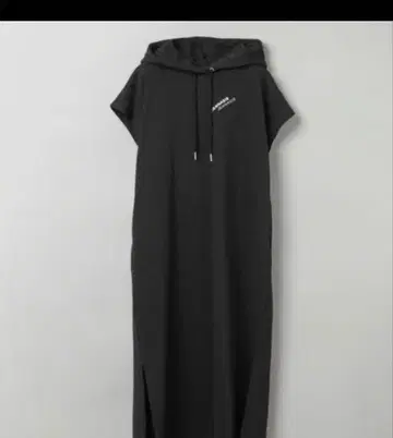 지나시스 후드티 원피스 JS 로고 후드 원피스