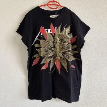 77circa Metallica 메탈리카 리메이크 티셔츠 SARO
