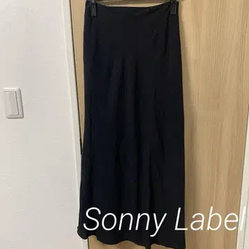 URBAN RESEARCH SonnyLabel 바이 줄 린넨 맥시 스커트