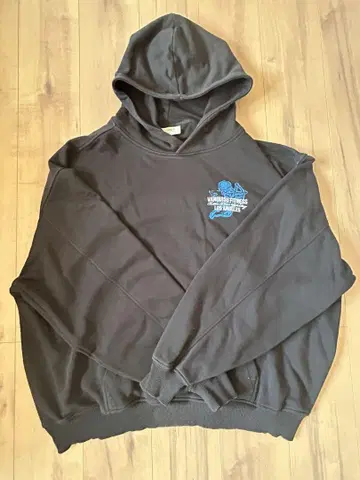 VANQUISH 다크 그레이 후드티 2XL