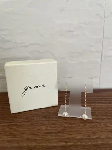 gram 가마쿠라 담수 펄 10K 귀걸이