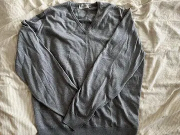 JOHN SMEDLEY 그레이 니트 스웨터 2XL