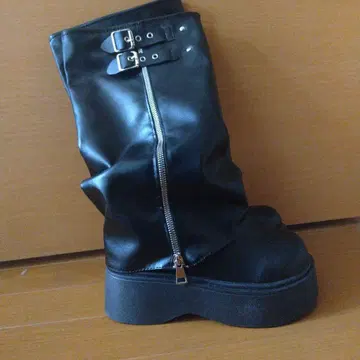 블랙 롱 부츠 S 사이즈