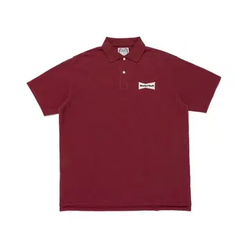 Wasted Youth BIG POLO SHIRT 버건디 M 사이즈