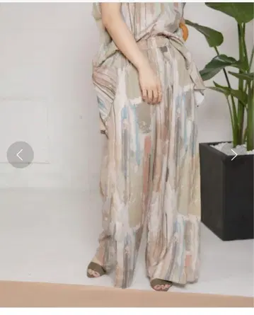 Eimee Law 오일 페인트 팬츠